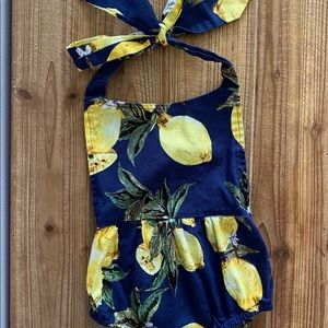 Boutique Lemon Romper